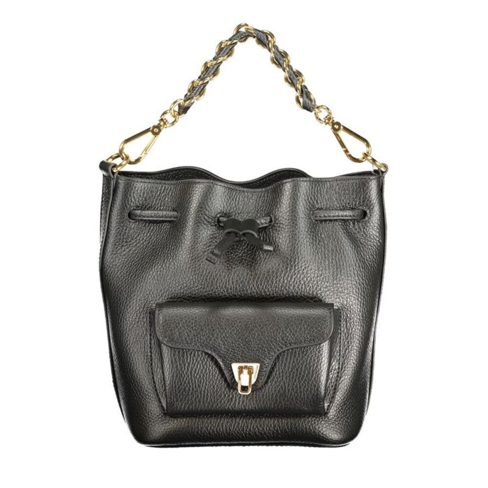 Coccinelle Black Leather Womens Bag
